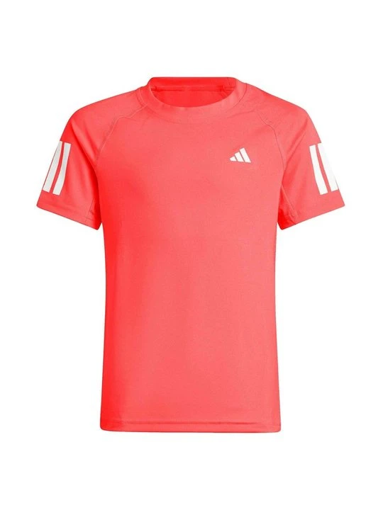 Zdjęcie produktu T-shirt z nadrukiem Adidas koralowy