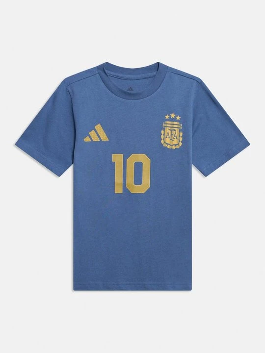 Zdjęcie produktu T-shirt z nadrukiem Adidas niebieski