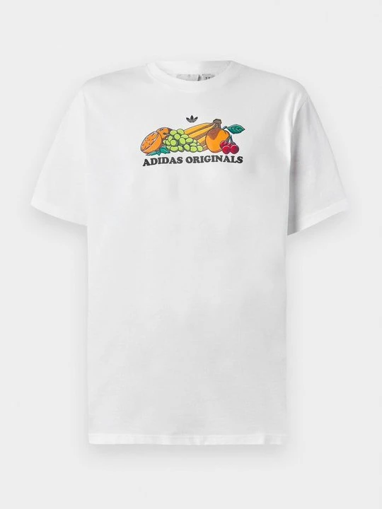 Zdjęcie produktu T-shirt z nadrukiem adidas Originals biały