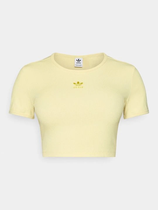 Zdjęcie produktu T-shirt z nadrukiem adidas Originals żółty