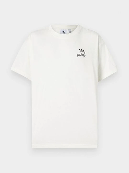 Zdjęcie produktu T-shirt z nadrukiem adidas Originals mleczny