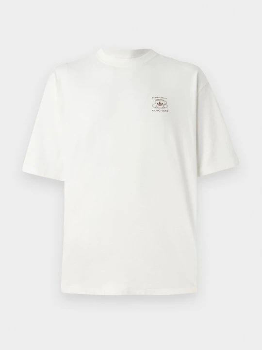 Zdjęcie produktu T-shirt z nadrukiem adidas Originals mleczny