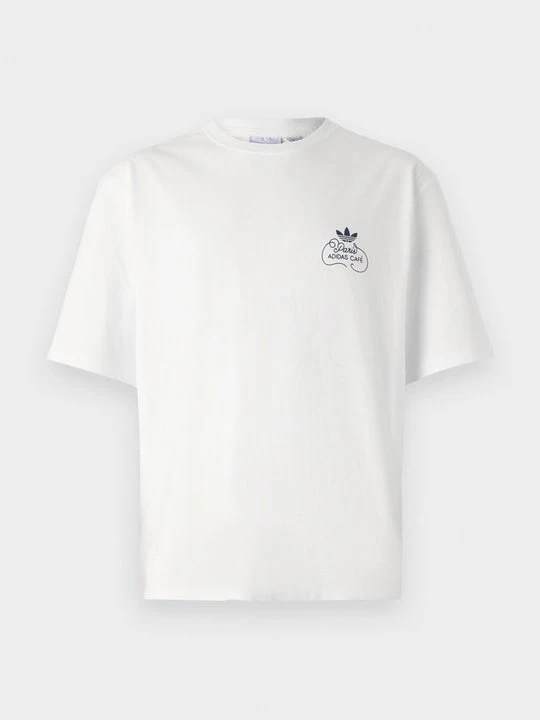 Zdjęcie produktu T-shirt z nadrukiem adidas Originals mleczny