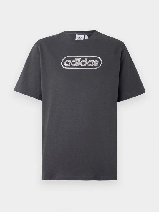 Zdjęcie produktu T-shirt z nadrukiem adidas Originals antracytowy