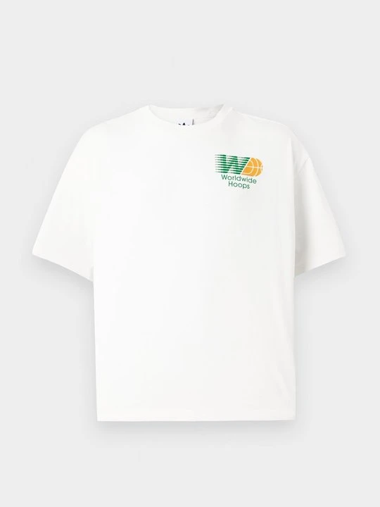 Zdjęcie produktu T-shirt z nadrukiem adidas Originals biały