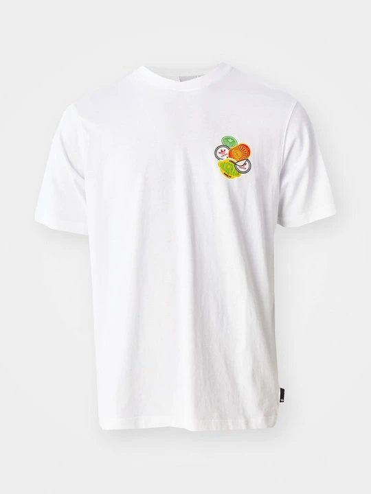Zdjęcie produktu T-shirt z nadrukiem adidas Originals biały