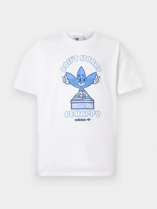 Zdjęcie produktu T-shirt z nadrukiem adidas Originals biały