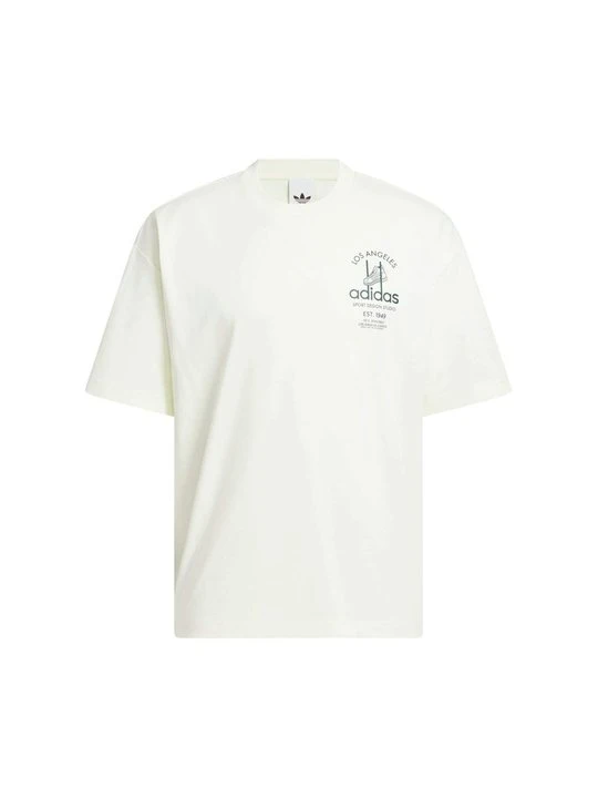 Zdjęcie produktu T-shirt z nadrukiem adidas Originals mleczny