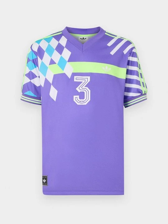 Zdjęcie produktu T-shirt z nadrukiem adidas Originals fioletowy