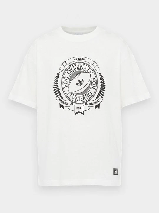 Zdjęcie produktu T-shirt z nadrukiem adidas Originals biały