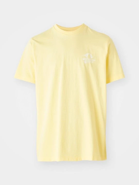 Zdjęcie produktu T-shirt z nadrukiem adidas Originals jasnożółty