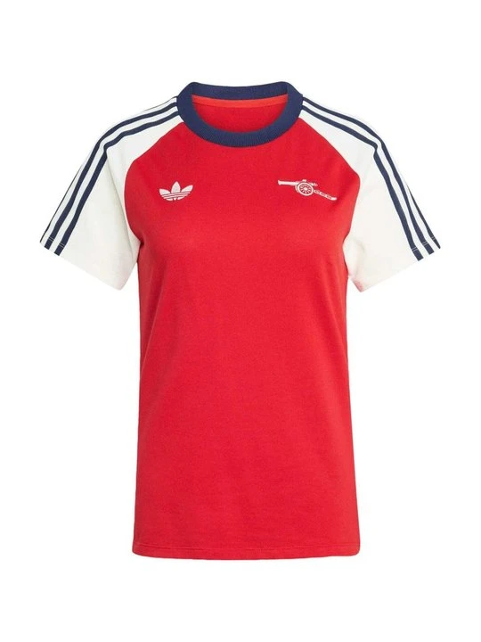 Zdjęcie produktu T-shirt z nadrukiem adidas Originals czerwony