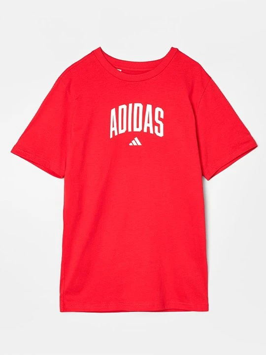 Zdjęcie produktu T-shirt z nadrukiem adidas Originals czerwony