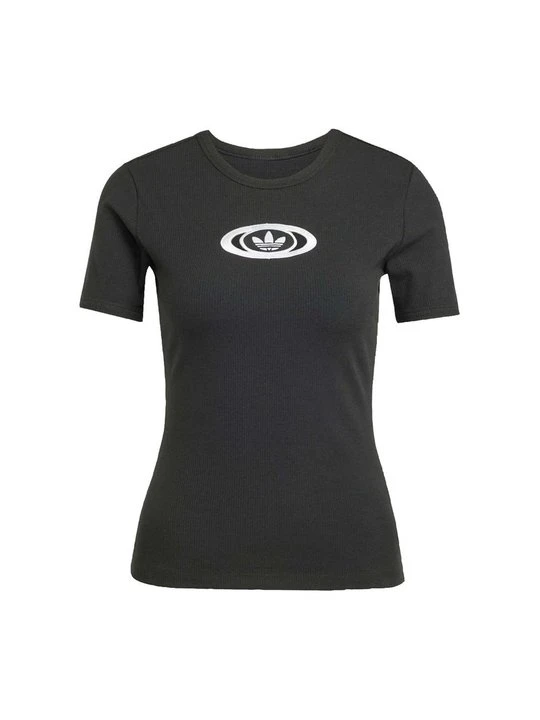 Zdjęcie produktu T-shirt z nadrukiem adidas Originals czarny