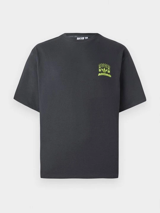 Zdjęcie produktu T-shirt z nadrukiem adidas Originals antracytowy
