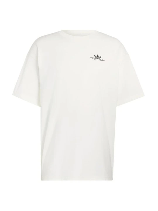 Zdjęcie produktu T-shirt z nadrukiem adidas Originals mleczny