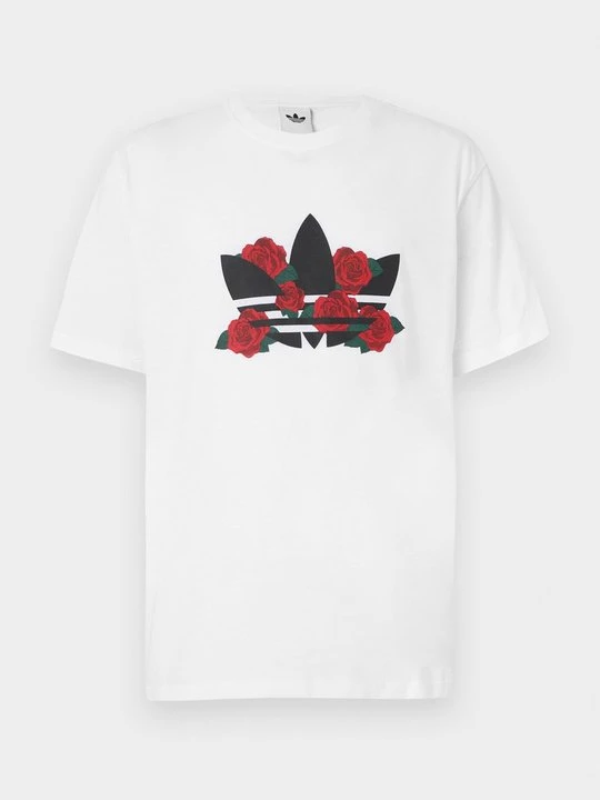 Zdjęcie produktu T-shirt z nadrukiem adidas Originals biały