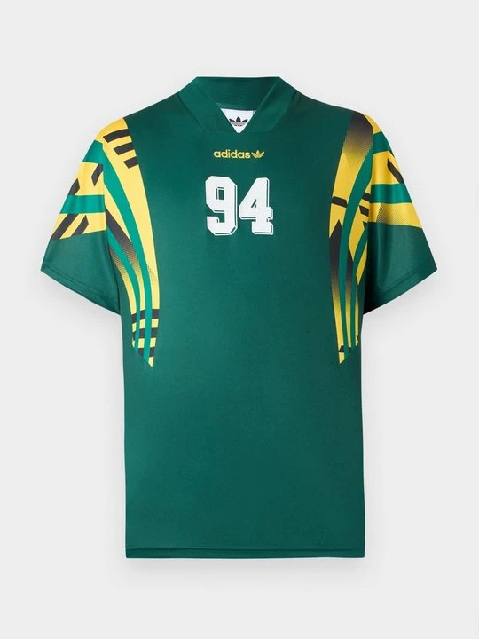 Zdjęcie produktu T-shirt z nadrukiem adidas Originals ciemnozielony