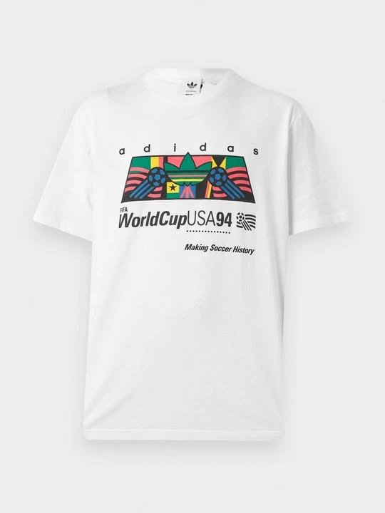 Zdjęcie produktu T-shirt z nadrukiem adidas Originals biały