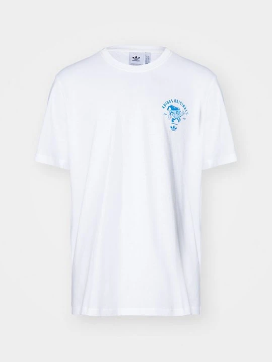 Zdjęcie produktu T-shirt z nadrukiem adidas Originals biały