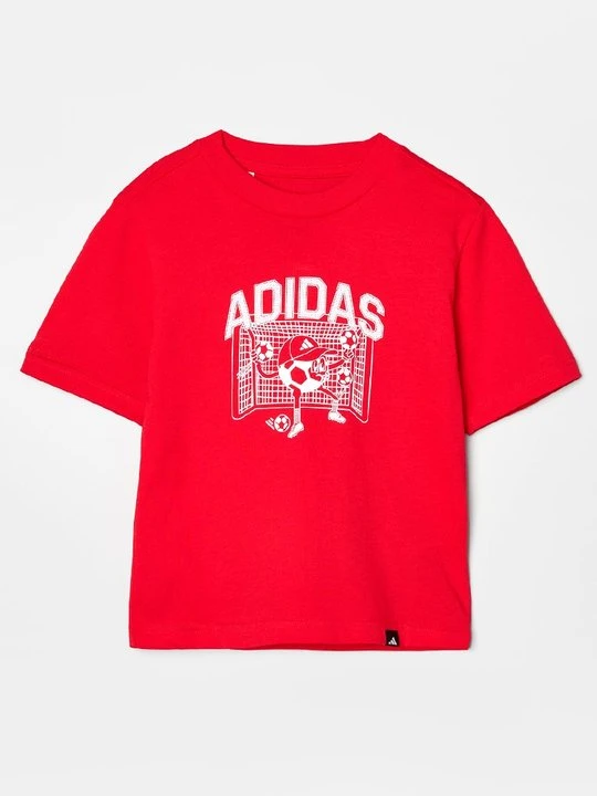 Zdjęcie produktu T-shirt z nadrukiem adidas Originals czerwony