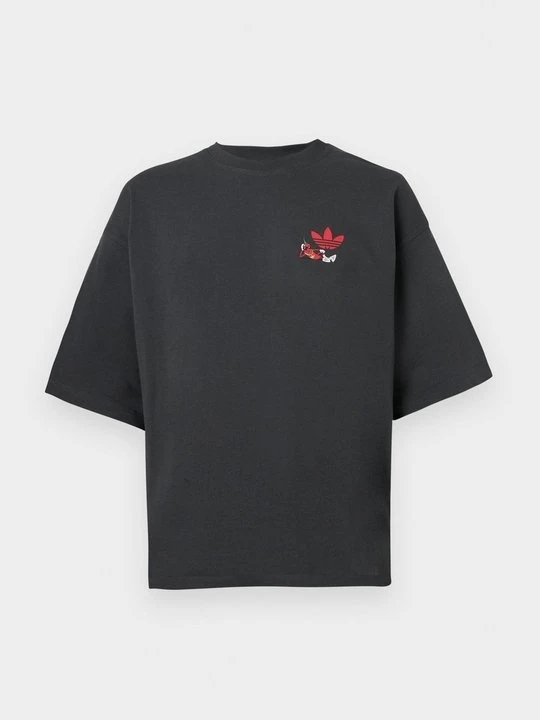 Zdjęcie produktu T-shirt z nadrukiem adidas Originals antracytowy