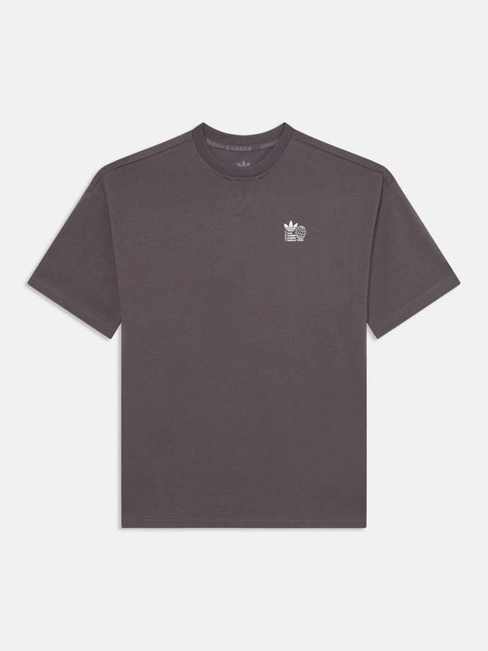 Zdjęcie produktu T-shirt z nadrukiem adidas Originals antracytowy