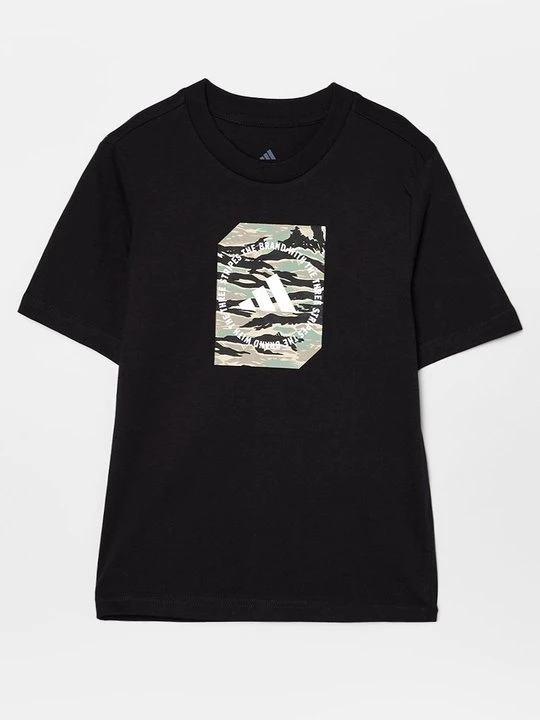 Zdjęcie produktu T-shirt z nadrukiem adidas Originals czarny