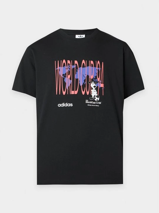 Zdjęcie produktu T-shirt z nadrukiem adidas Originals czarny