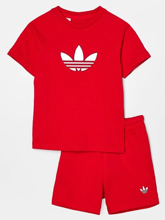 Zdjęcie produktu T-shirt z nadrukiem adidas Originals czerwony