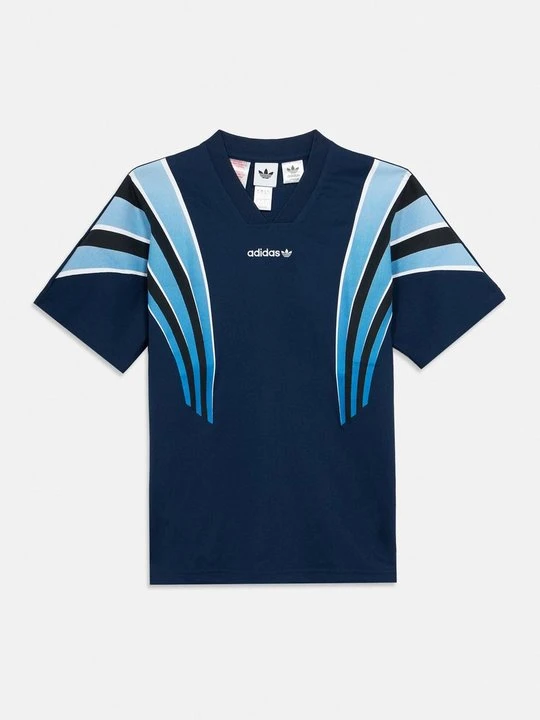 Zdjęcie produktu T-shirt z nadrukiem adidas Originals granatowy