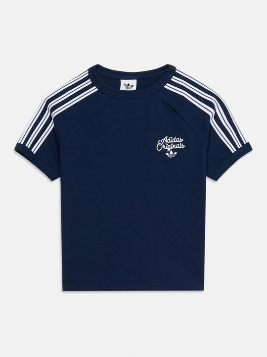 Zdjęcie produktu T-shirt z nadrukiem adidas Originals granatowy