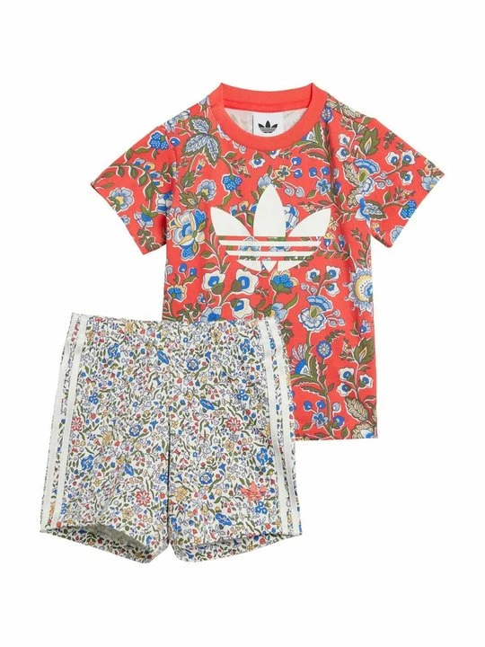 Zdjęcie produktu T-shirt z nadrukiem adidas Originals jasnoczerwony