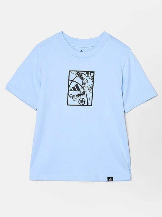 Zdjęcie produktu T-shirt z nadrukiem adidas Originals jasnoniebieski