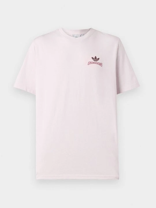 Zdjęcie produktu T-shirt z nadrukiem adidas Originals jasnoróżowy