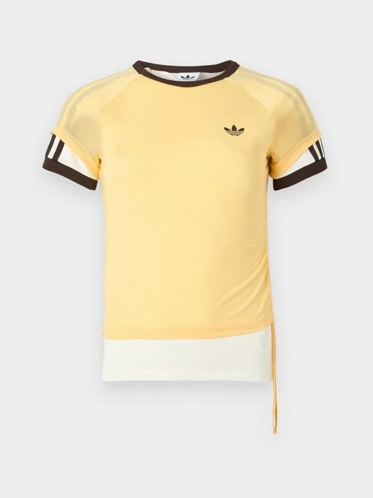 Zdjęcie produktu T-shirt z nadrukiem adidas Originals jasnożółty