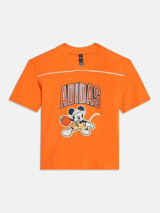 Zdjęcie produktu T-shirt z nadrukiem adidas Originals pomarańczowy