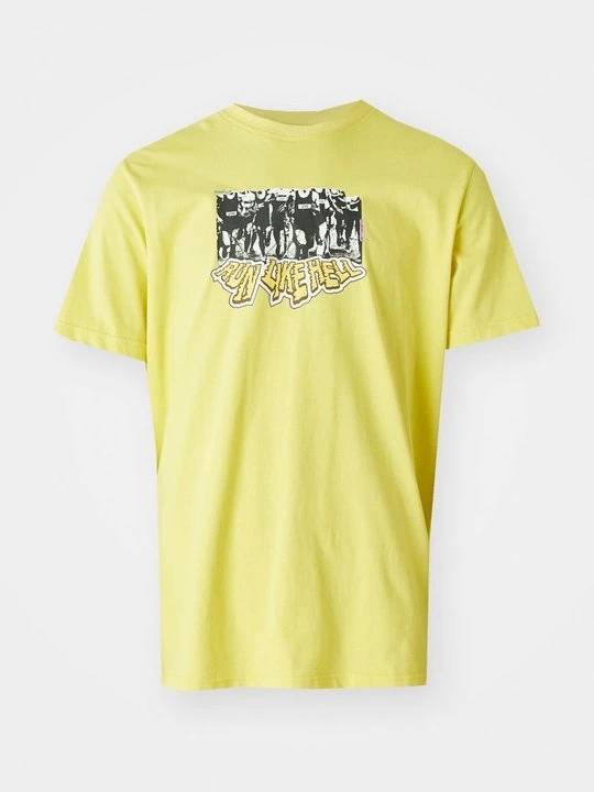 Zdjęcie produktu T-shirt z nadrukiem adidas Originals żółty