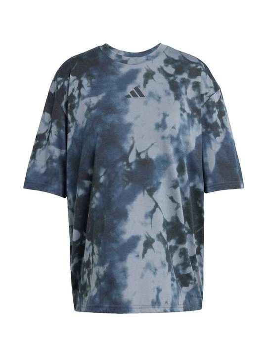 Zdjęcie produktu T-shirt z nadrukiem Adidas granatowy