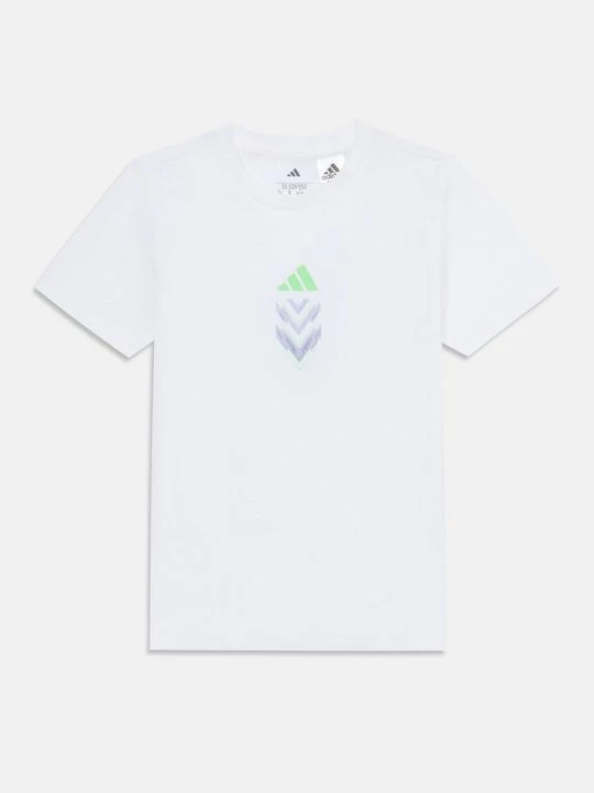 Zdjęcie produktu T-shirt z nadrukiem Adidas biały
