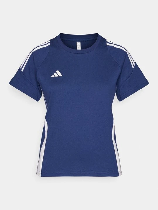 Zdjęcie produktu T-shirt z nadrukiem Adidas granatowy
