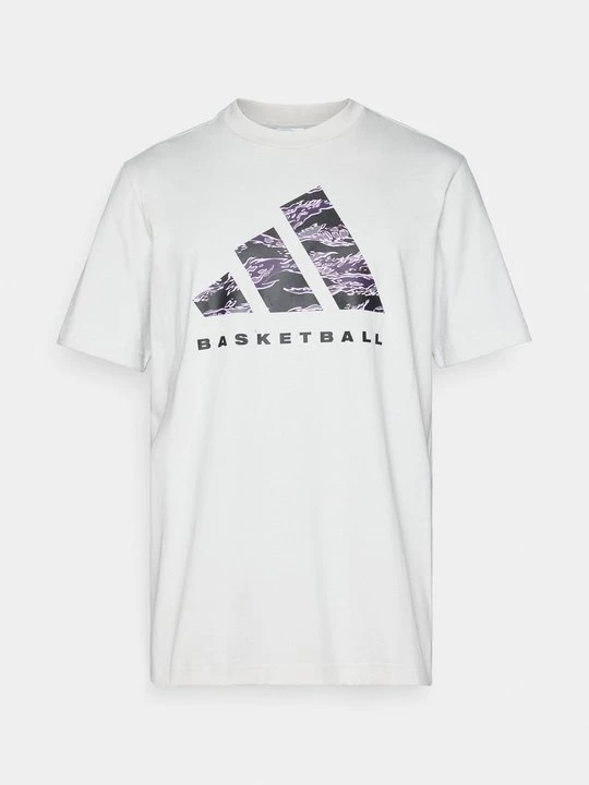Zdjęcie produktu T-shirt z nadrukiem Adidas szary