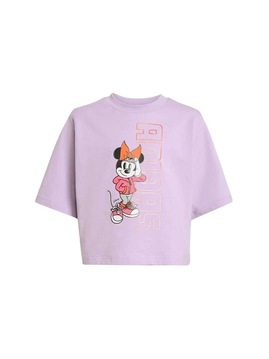 Zdjęcie produktu T-shirt z nadrukiem Adidas różowy