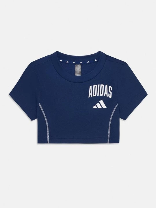 Zdjęcie produktu T-shirt z nadrukiem Adidas niebieski