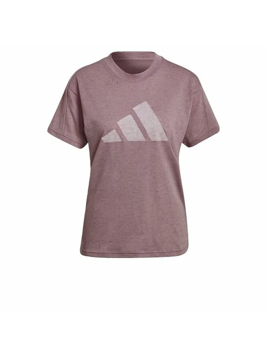 Zdjęcie produktu T-shirt z nadrukiem Adidas fioletowy