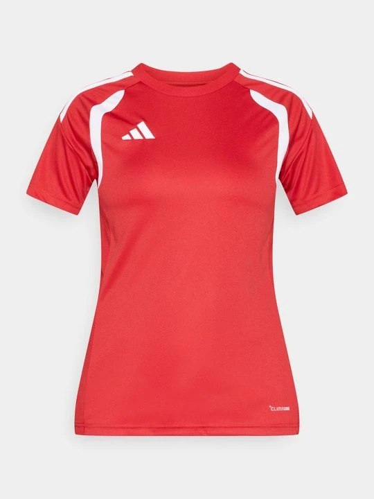 Zdjęcie produktu T-shirt z nadrukiem Adidas czerwony