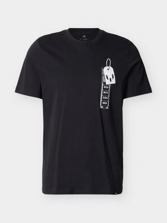Zdjęcie produktu T-shirt z nadrukiem Adidas czarny