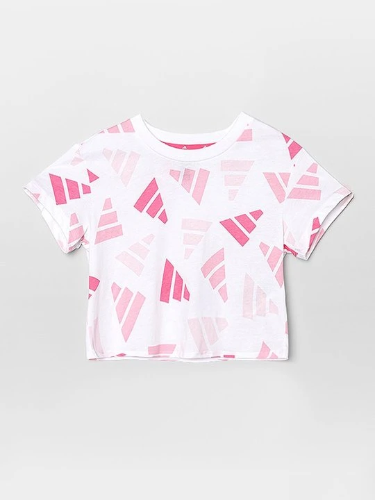 Zdjęcie produktu T-shirt z nadrukiem Adidas biały