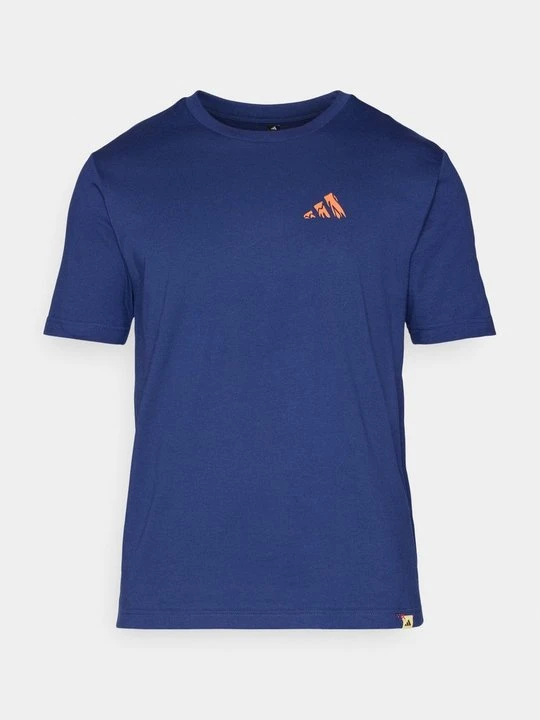 Zdjęcie produktu T-shirt z nadrukiem Adidas granatowy