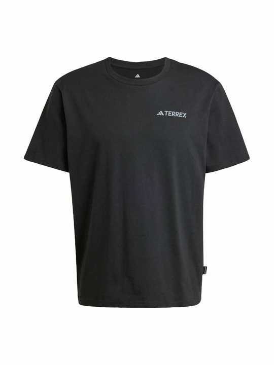 Zdjęcie produktu T-shirt z nadrukiem Adidas czarny